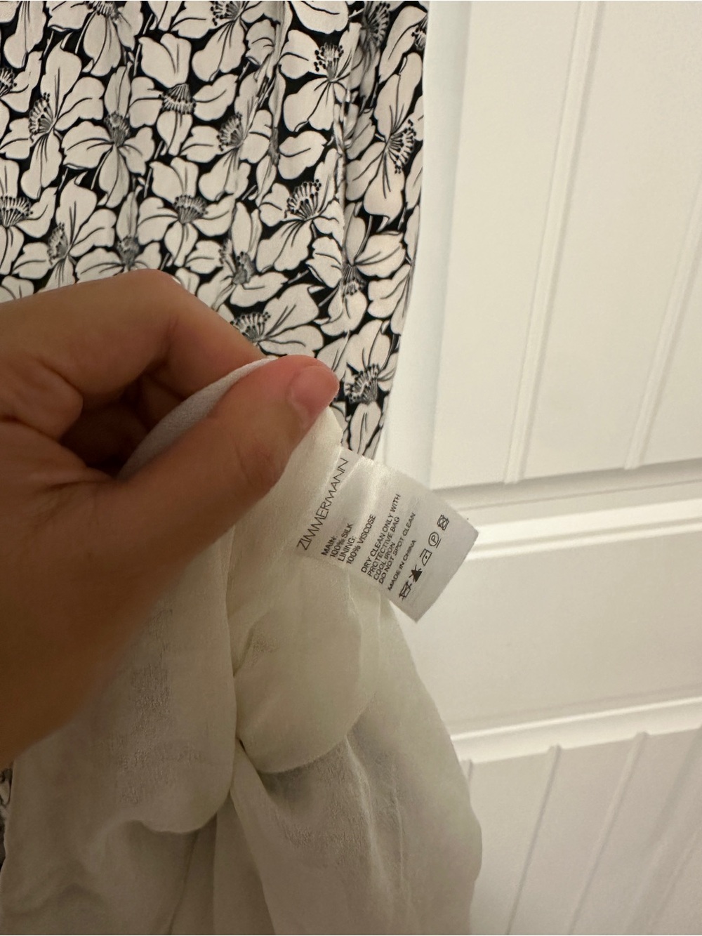 Zimmermann floral silk ruffle dress - Picture 6 of 7